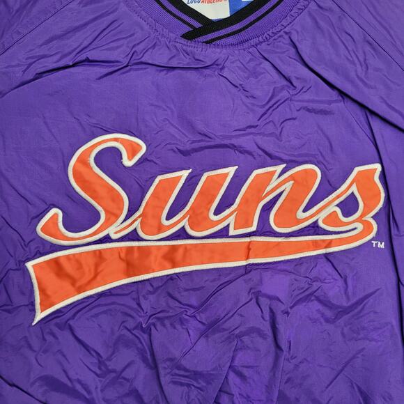Vintage Phoenix Suns Jacket L/XL 25x25 Baggy Boxy Windbreaker - Picture 7 of 16